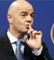 O Tζιάνι Ιφαντίνο στην προεδρία της FIFA