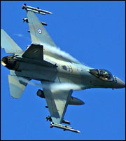 Ελληνικό F-16 κατέπεσε στην Ισπανία