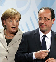 Τι είπαν Merkel - Hollande για την Ισπανία