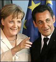 Τηλεφωνική επικοινωνία Merkel-Sarkozy με Παπαδήμο