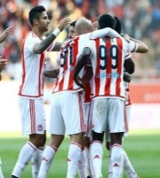 Ο Ολυμπιακός νίκησε με 1-0 τον Παναιτωλικό