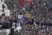 Παρίσι: Ιστορική διαδήλωση κατά της τρομοκρατίας
