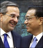 Σαμαράς: Στρατηγική και όχι ευκαιριακή η συνεργασία με Κίνα