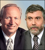 Summers-Krugman: Κίνδυνος «μακροχρόνιας ύφεσης» στη Δύση