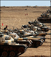 Εισβολή τουρκικών αρμάτων στη Συρία