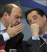 Χατζηδάκης και Γεωργιάδης οι δύο αντιπρόεδροι της ΝΔ