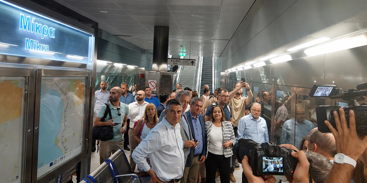 Μετρό Θεσσαλονίκης: 60.000 επιβάτες την ημέρα θα εξυπηρετεί η επέκταση προς Καλαμαριά | Επιχειρήσεις στο PlusTV.gr