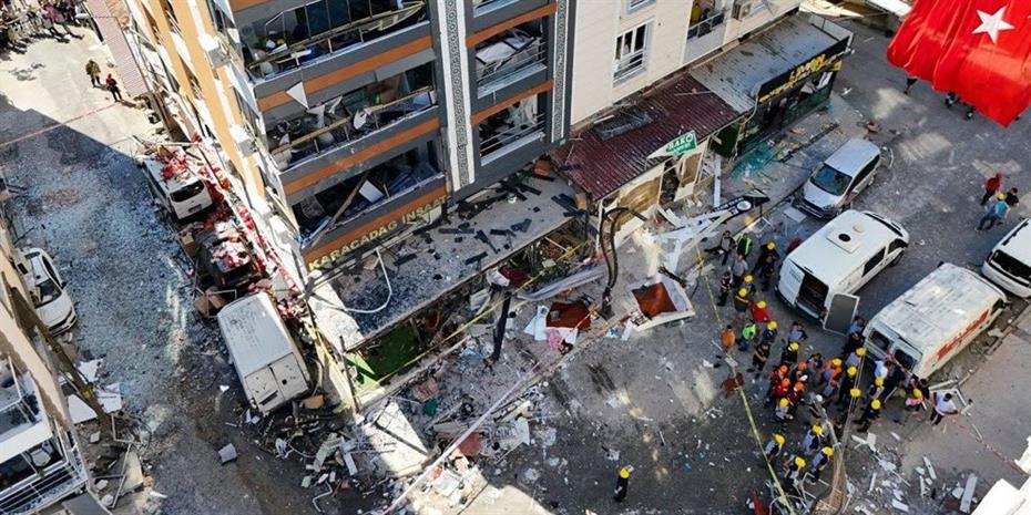 Τουρκία: Τέσσερις νεκροί, πολλοί τραυματίες από έκρηξη αερίου σε εστιατόριο
