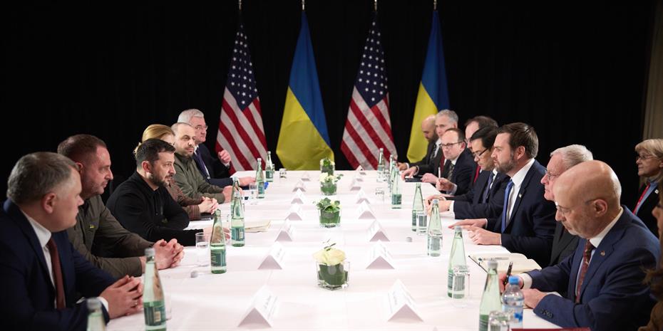 Βανς σε Ζελένσκι: Στόχος μας μια βιώσιμη ειρήνη στην Ουκρανία