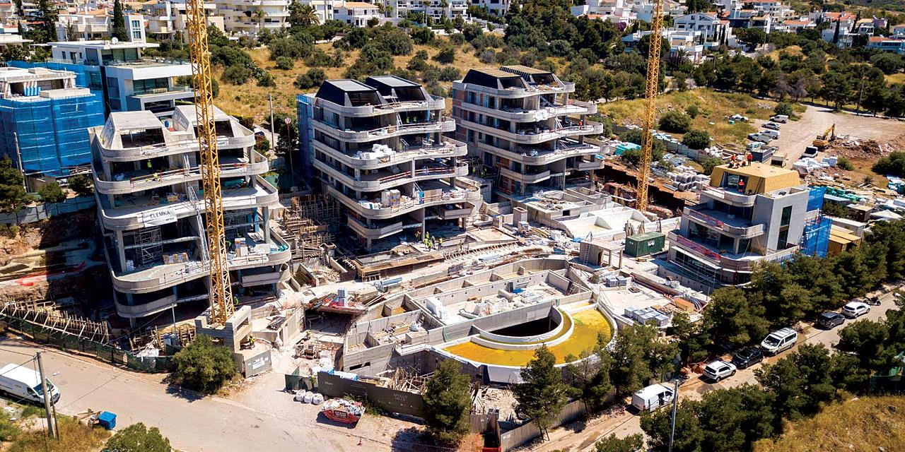 Ολοκληρώθηκε ο βασικός κατασκευαστικός σκελετός του Apollo Hills