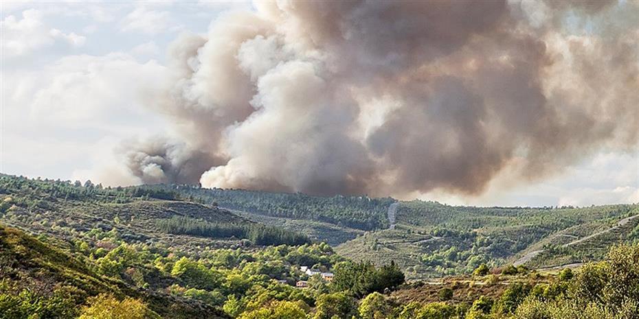 Ξέσπασε νέα πυρκαγιά στο χωριό Αγαλάς Ζακύνθου