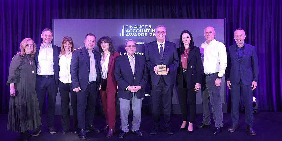 Τη διάκριση «Οικονομική Διεύθυνση της Xρονιάς» απέσπασε η Μπάρμπα Στάθης