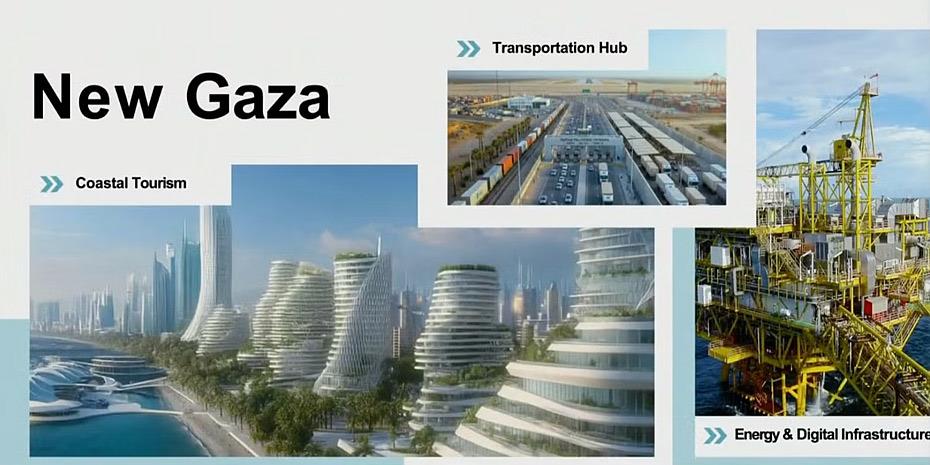 To real estate project του Τραμπ για τη... Γάζα