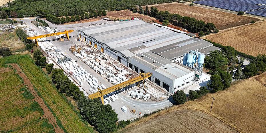 Stonetech: Νέες ιδιόκτητες εγκαταστάσεις 75.000 τ.μ. στο Υπατο, επένδυση 10 εκατ. ευρώ