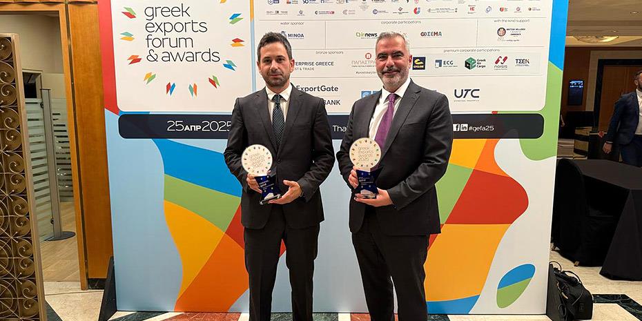 Χρυσή διάκριση για LPC και Cyclon στα Greek Exports Forum & Awards