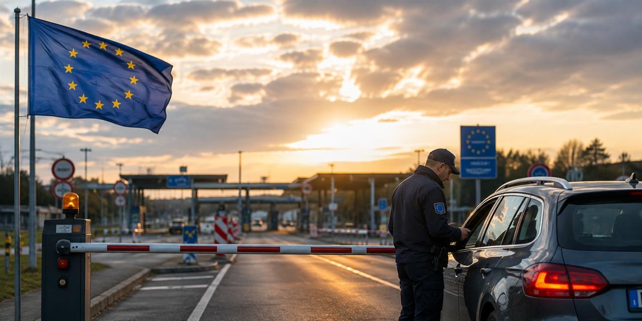 Η όμορφη Schengen, όμορφα καίγεται