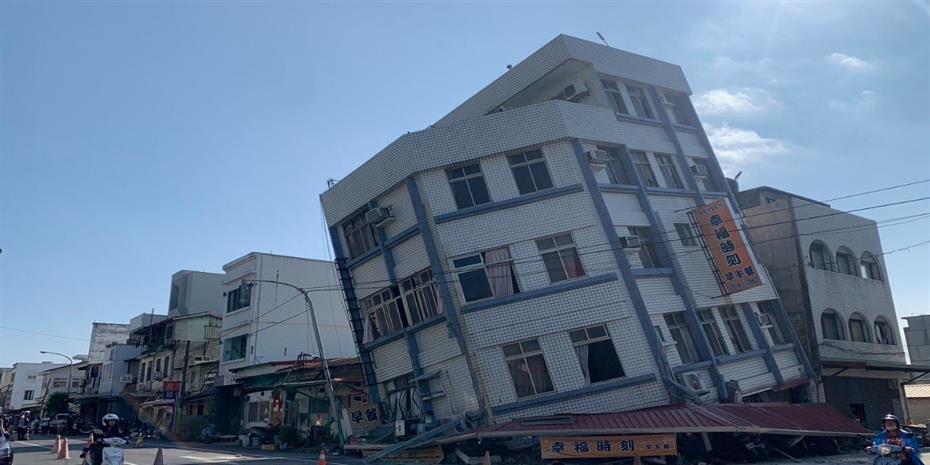 Φονικός σεισμός-Ταϊβάν: 9 νεκροί, πάνω από 800 τραυματίες