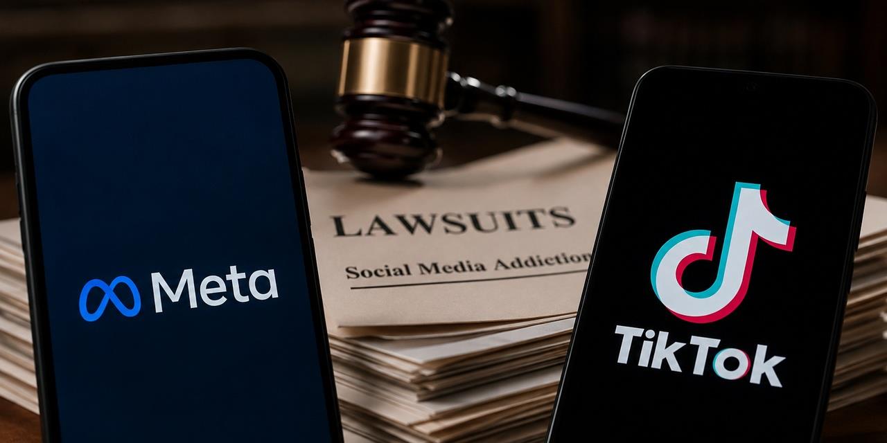 Meta και TikTok αντιμέτωπες με 3.300 αγωγές για εθισμό των νέων | Τράπεζες στο PlusTV.gr