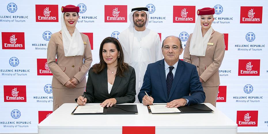 Συνεργασία Emirates με το υπουργείο Τουρισμού