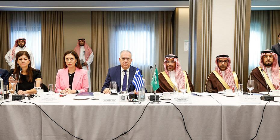 Θεοδωρικάκος: Ενίσχυση της συνεργασίας Ελλάδας - Σ. Αραβίας με νέες επενδύσεις