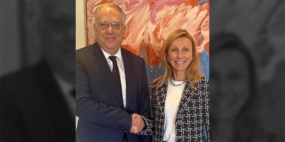 Προτάσεις και μέτρα για τη γαλάζια οικονομία συζήτησαν Θεοδωρικάκος και Τραυλού