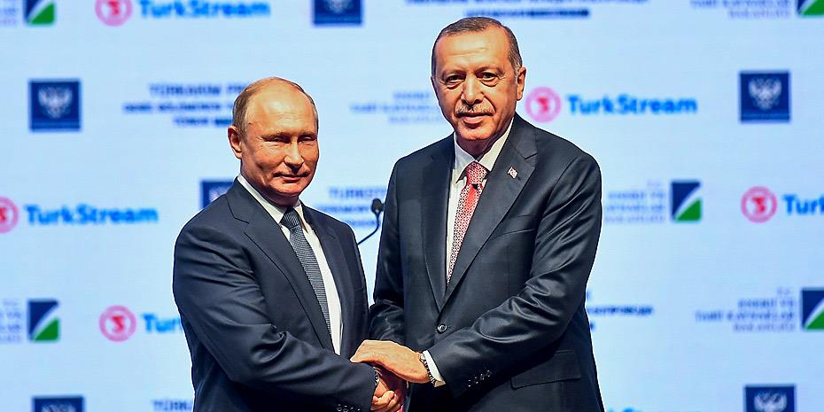 Εκεχειρία σε ενεργειακές εγκαταστάσεις και λιμάνια πρότεινε ο Ερντογάν στον Πούτιν