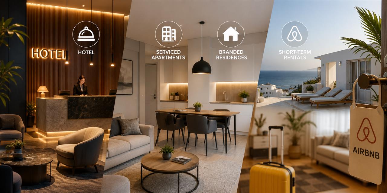 Τουρισμός: Πώς ξενοδοχεία, κατοικίες και Airbnb γίνονται... ένα