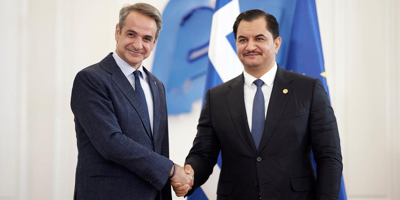 ΑΟΖ και μεταναστευτικό στην ατζέντα της συνάντησης Μητσοτάκη-Χαφτάρ