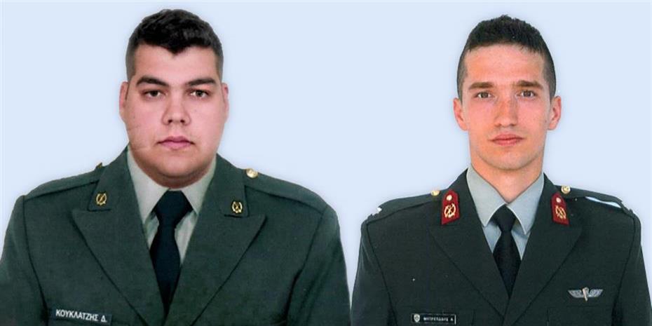Επιστρέφουν με το πρωθυπουργικό οι δύο Έλληνες στρατιωτικοί