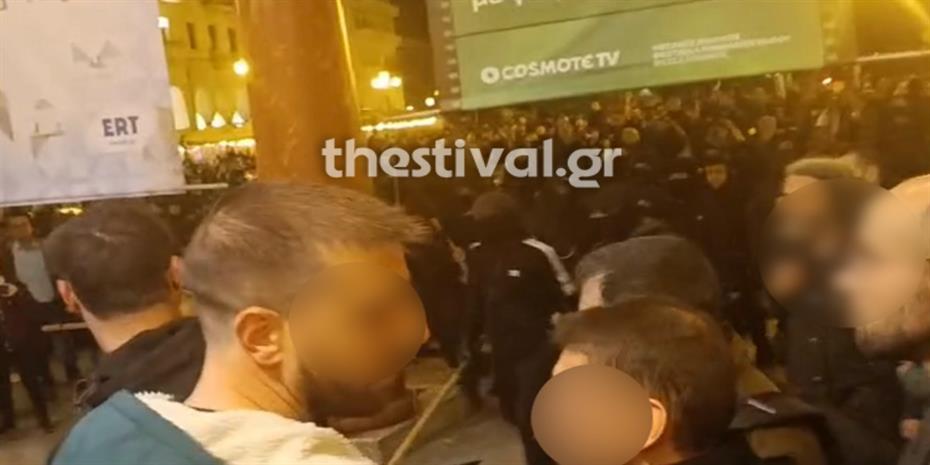 Θεσσαλονίκη: Aγνωστοι γιούχαραν τον Κασσελάκη και χτύπησαν αστυνομικό