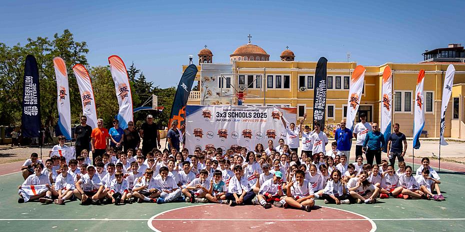 Πάνω από 3.200 μαθητές συμμετείχαν στο 3x3 Schools powered by ΔΕΗ