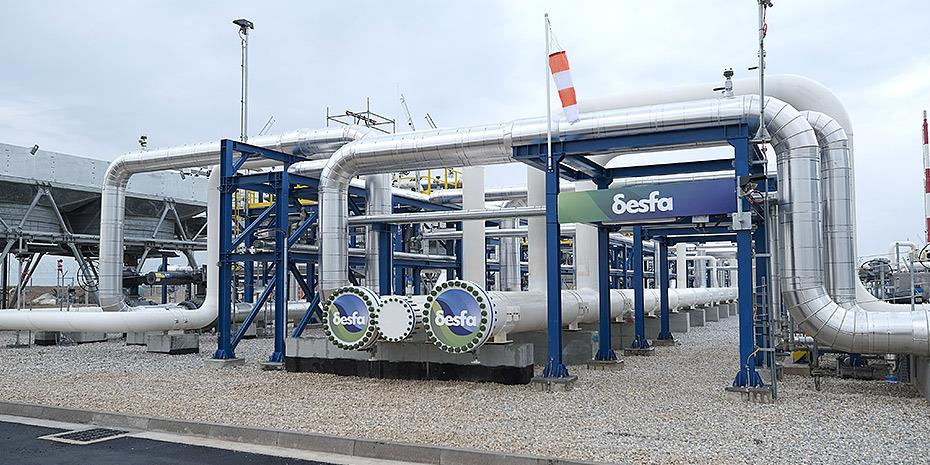 Ο ΔΕΣΦΑ εγκαινίασε τον σταθμό συμπίεσης φυσικού αερίου Κομοτηνής