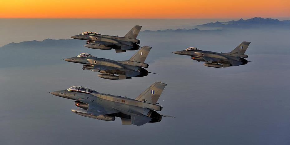 Υπερπτήσεις τουρκικών F-16 πάνω από Παναγιά και Οινούσσες