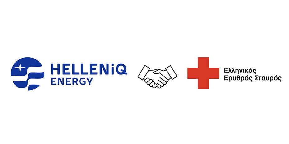 Συνεργασία Ελληνικού Ερυθρού Σταυρού και HELLENiQ ENERGY