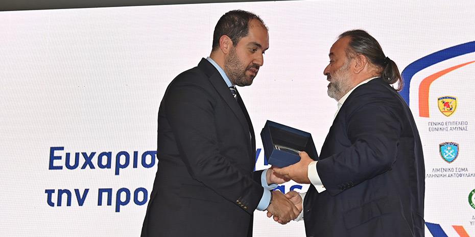 Μάριος Ηλιόπουλος και SEAJETS βραβεύτηκαν για τη συμβολή τους στην κατάσβεση πυρκαγιών