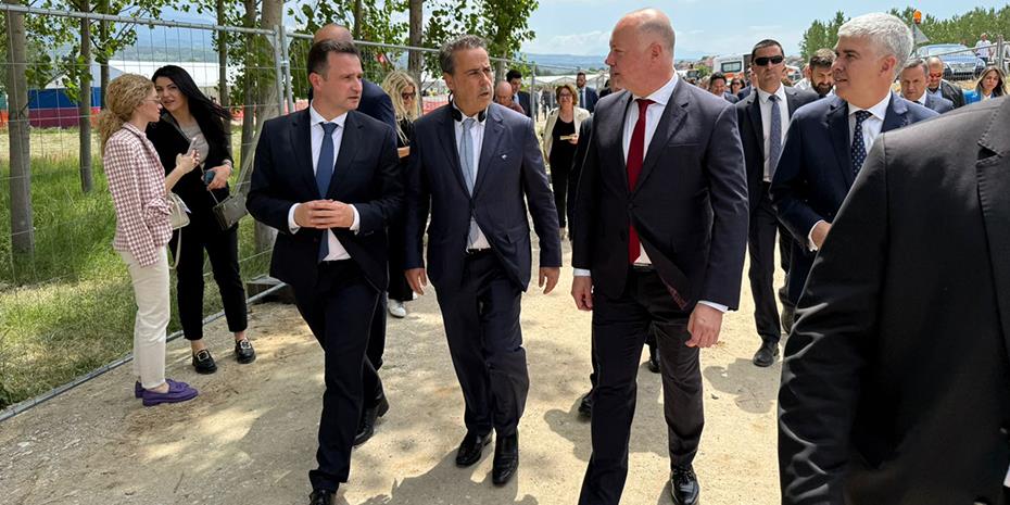 Αέριο: Εργα του Κάθετου Διαδρόμου εγκαινίασε στη Βουλγαρία ο Στ. Παπασταύρου