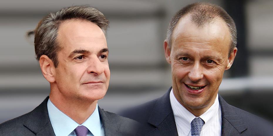 Προσδοκίες και «αγκάθια» στη συνάντηση Μητσοτάκη-Μερτς