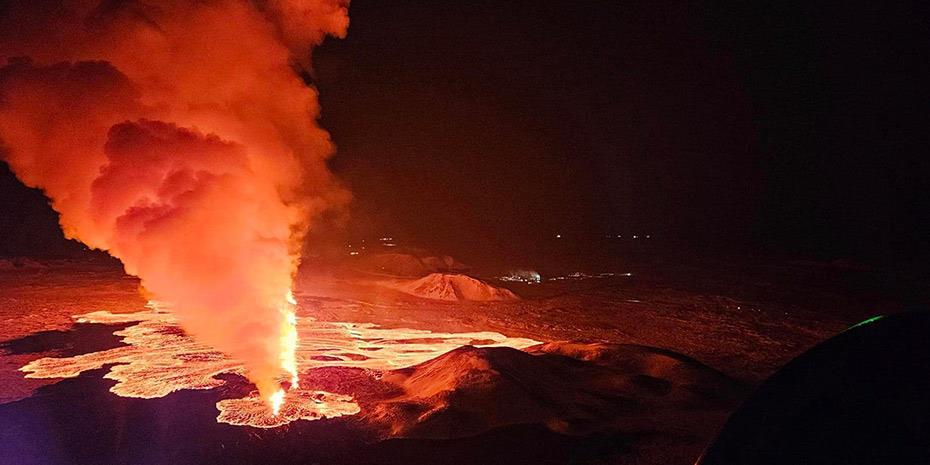 Σε κατάσταση έκτακτης ανάγκης η νότια Ισλανδία λόγω νέας ηφαιστειακής έκρηξης