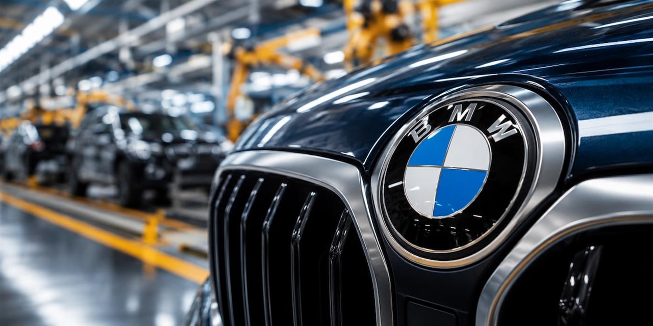 BMW: Ενα έμβλημα της Γερμανίας έμεινε από... λάστιχο