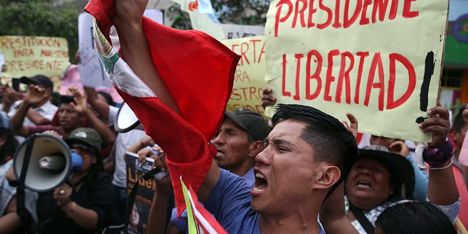 Περού: Έκκληση για ανακωχή από την πρόεδρο Μπολουάρτε