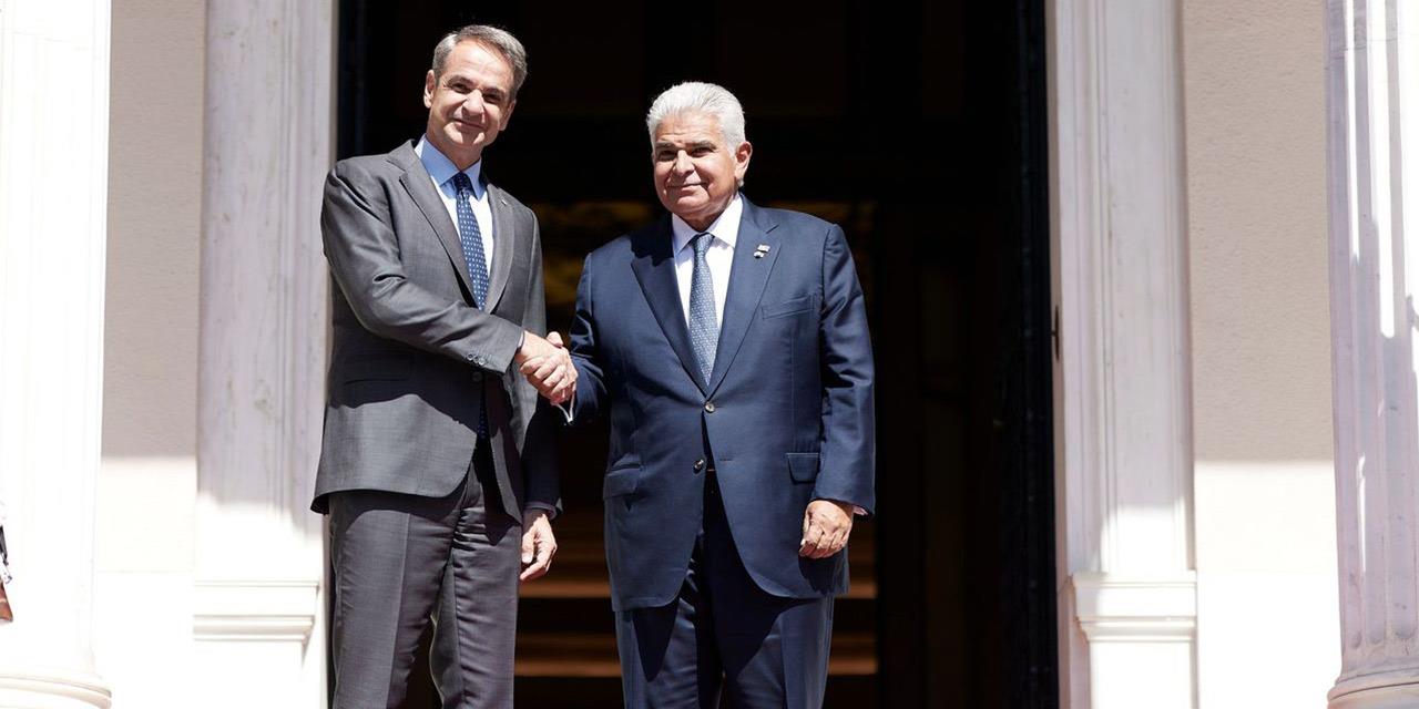 Συνάντηση Μητσοτάκη με τον πρόεδρο του Παναμά και υπογραφή συμφωνιών
