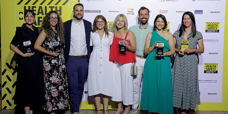 Σειρά βραβείων για την Coca-Cola Τρία Έψιλον στα Health & Safety Awards
