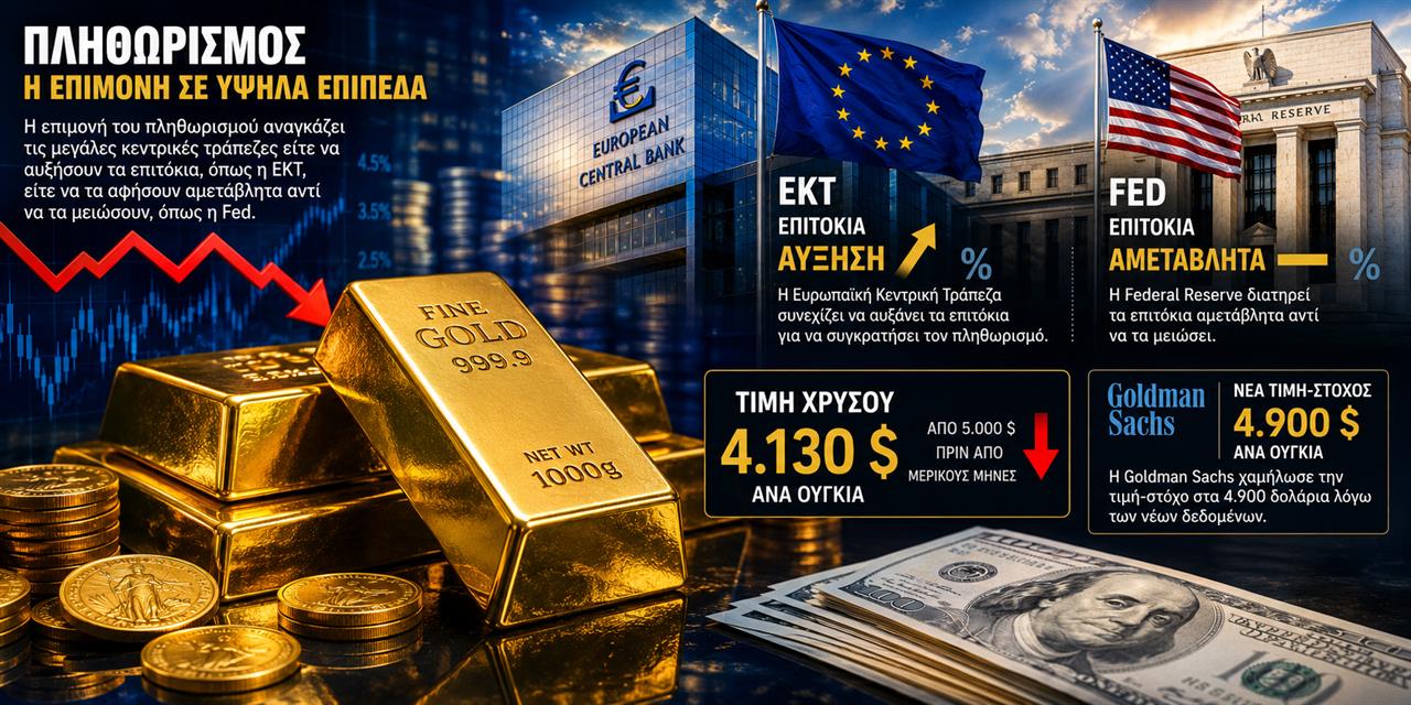 Φουρτούνες για τον χρυσό