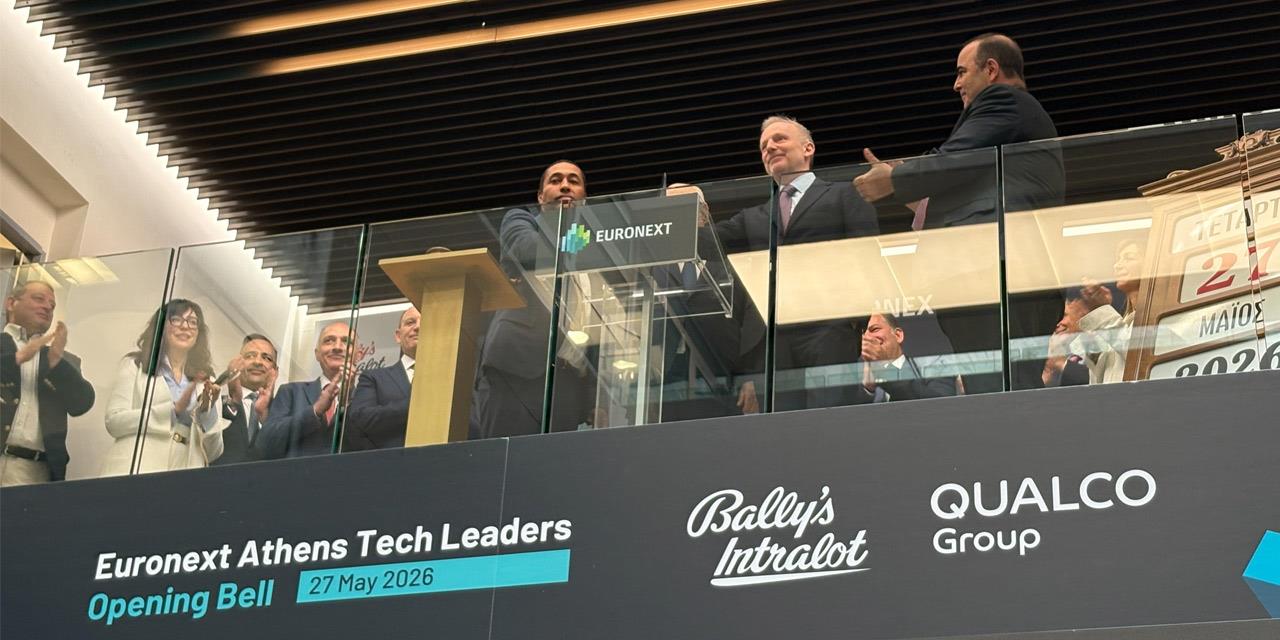 Στους «Euronext Tech Leaders» Qualco και Bally’s Intralot