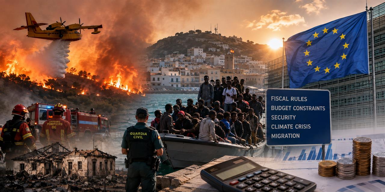 Ευρω-Νότος: Πυρκαγιές-μετανάστευση δοκιμάζουν τους δημοσιονομικούς κανόνες | Τράπεζες στο PlusTV.gr