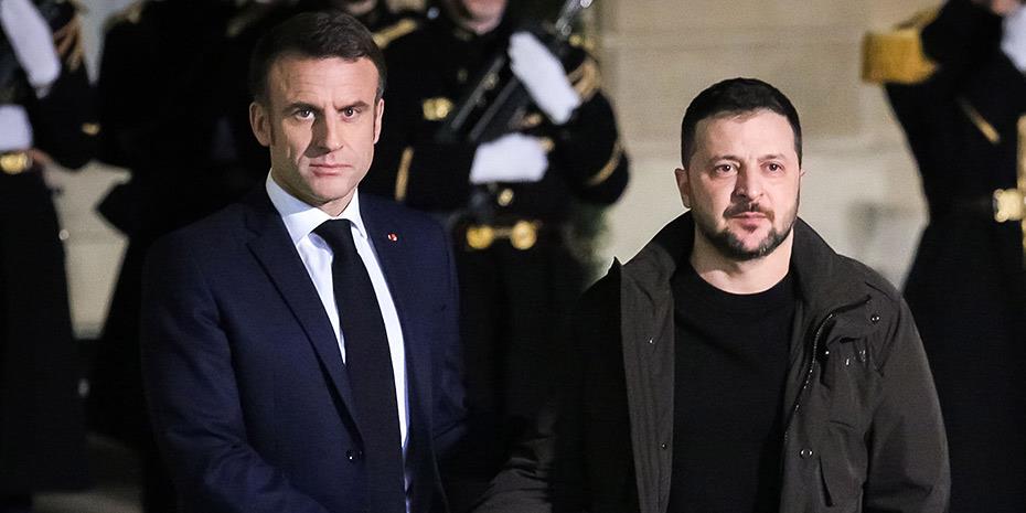 Μακρόν: Ο Ζελένσκι μπορεί να βελτιώσει την καταπολέμηση της διαφθοράς στην Ουκρανία