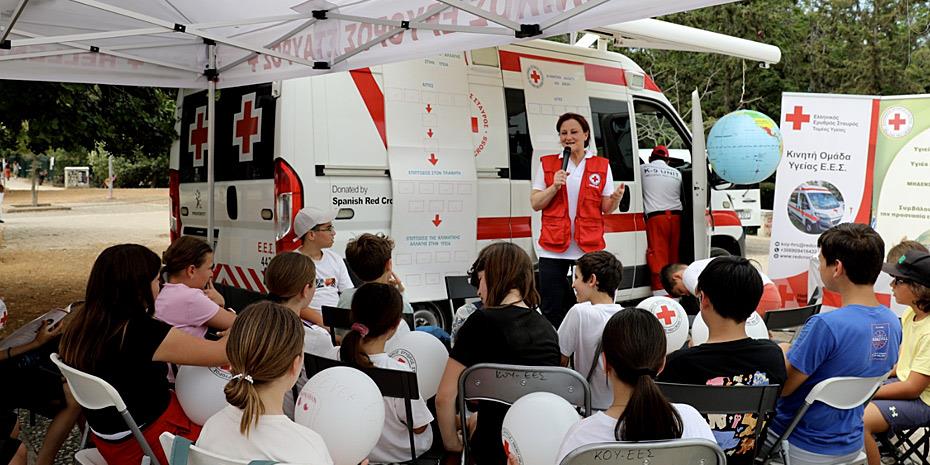 Εκατό μαθητές στην ενημερωτική δράση του Ερυθρού Σταυρού για την κλιματική αλλαγή