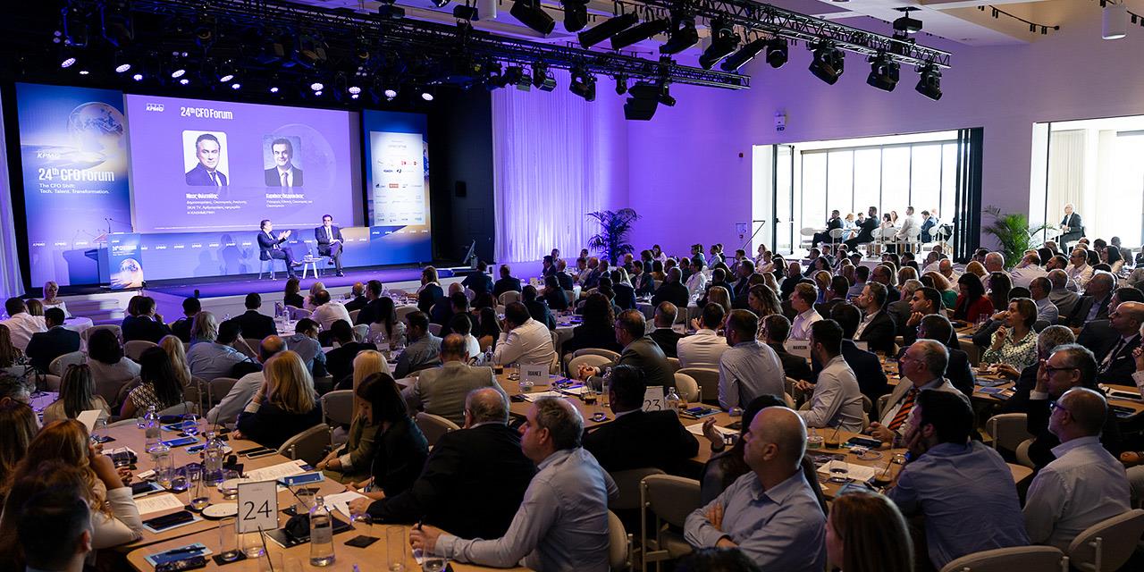 Το 24th CFO Forum της KPMG στην Ελλάδα συγκέντρωσε πάνω από 500 CFOs