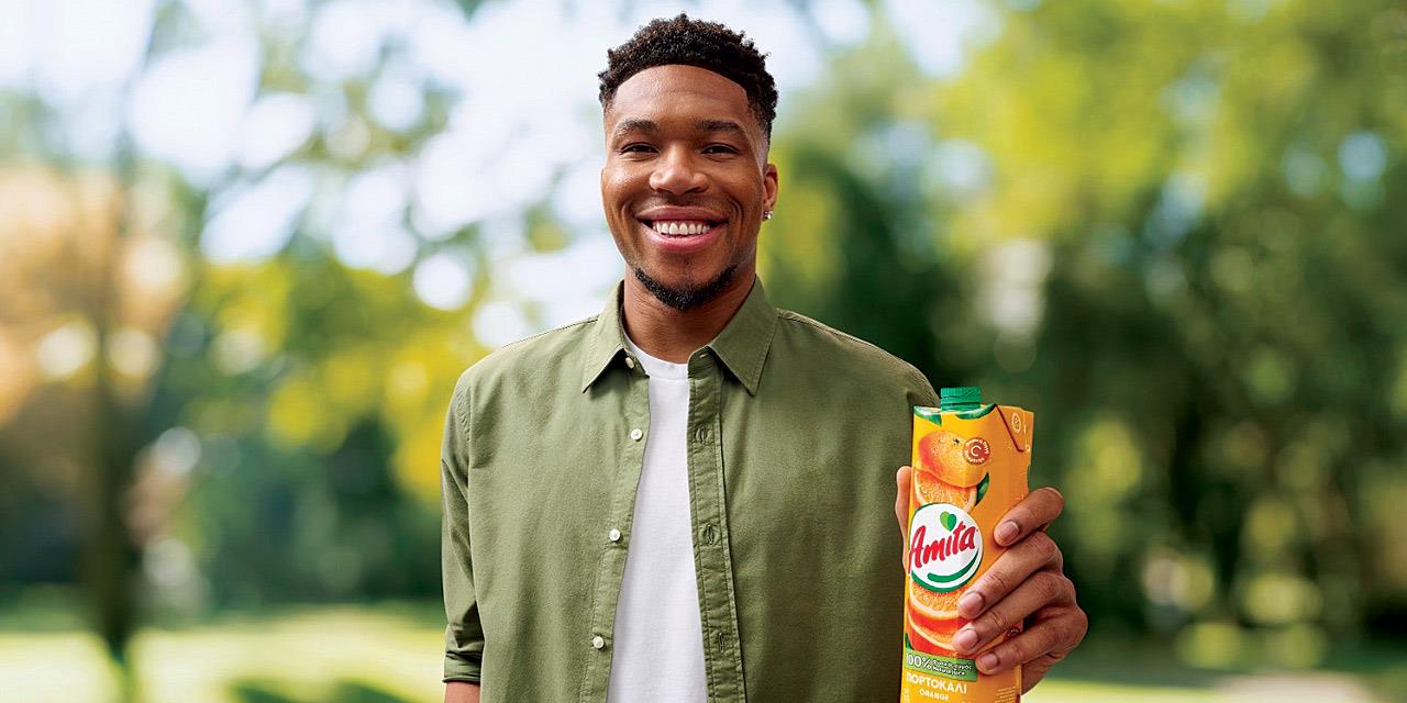 Ο Γιάννης Αντετοκούνμπο νέος Brand Ambassador της Amita