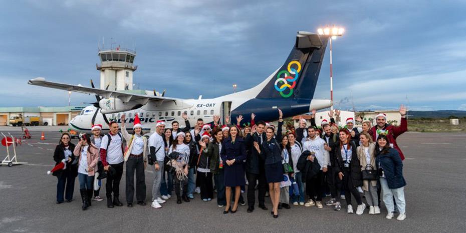 Δώρα σε σχολεία απομακρυσμένων περιοχών από την «Aegean Santa Crew»